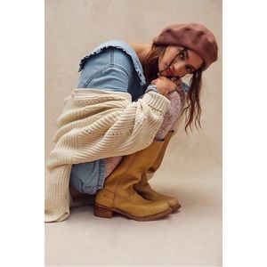 Free People Nightingale Cardi in Cream